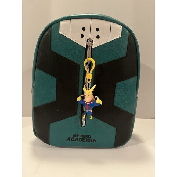 My Hero Academia Deku Suit Hot Topic Mini Backpack Bioworld Anime Excellent - Picture 1 of 13